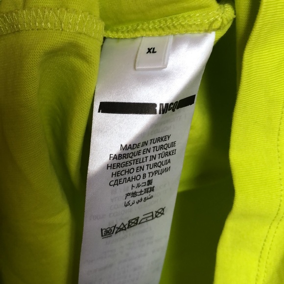 SOLD！Alexander mcqueen oversized T - Picture 2 of 3